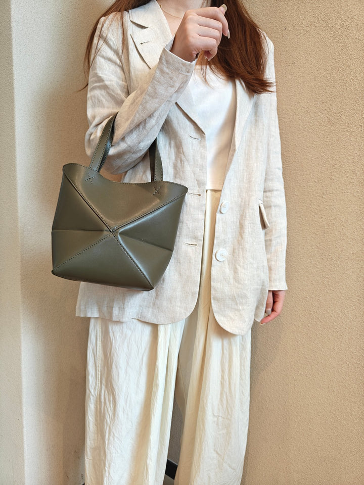 Damen elegante geometrische Tragetasche Nord Taschen