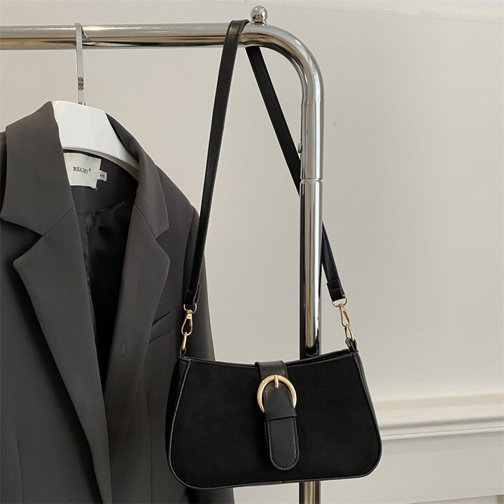 Damen Umhängetasche mit elegantem Schnallenverschluss Nord Taschen
