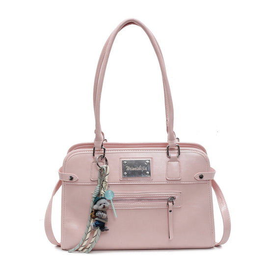 Damen Handtasche mit dekorativem Anhänger | Nord Taschen