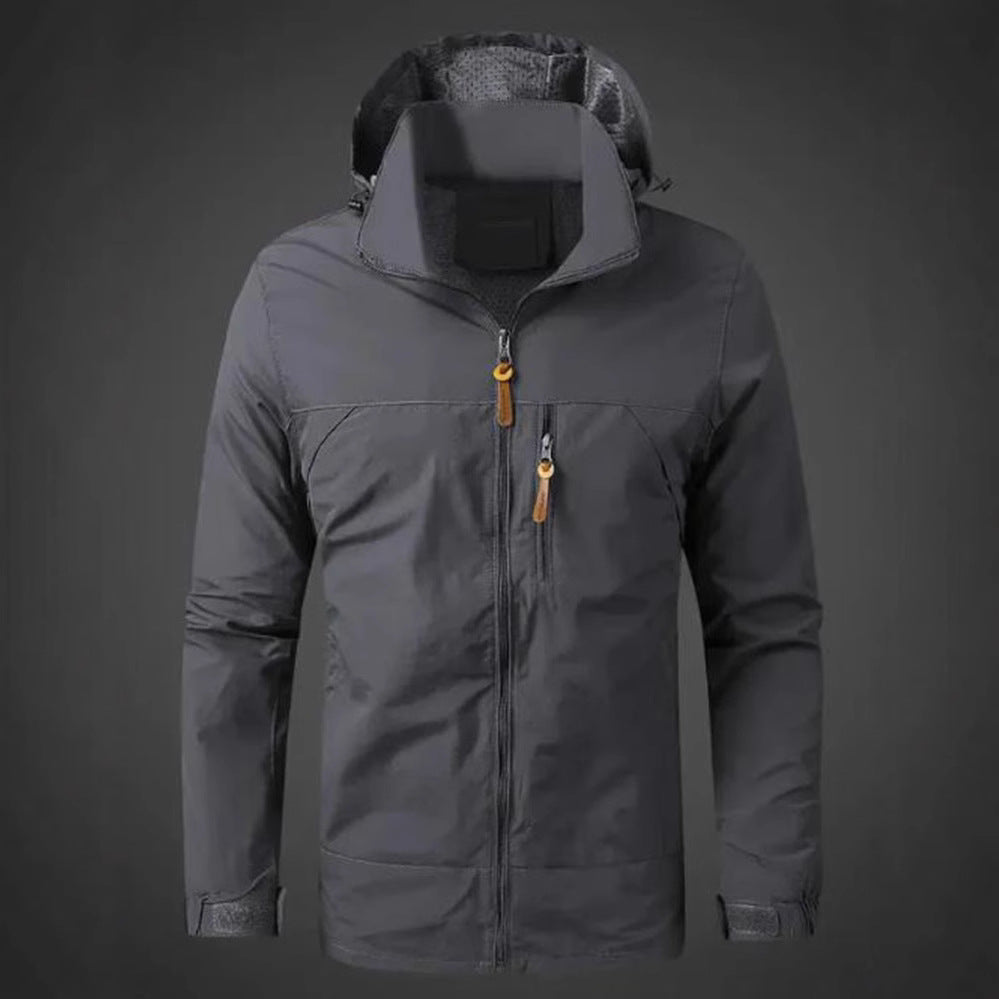 Herren leichte Funktionsjacke Nord Taschen