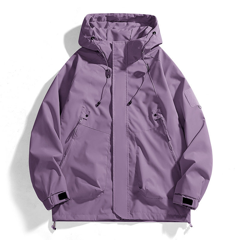 Damen Outdoor-Jacke mit verstellbarer Kapuze und atmungsaktiven Einsätzen Avellé