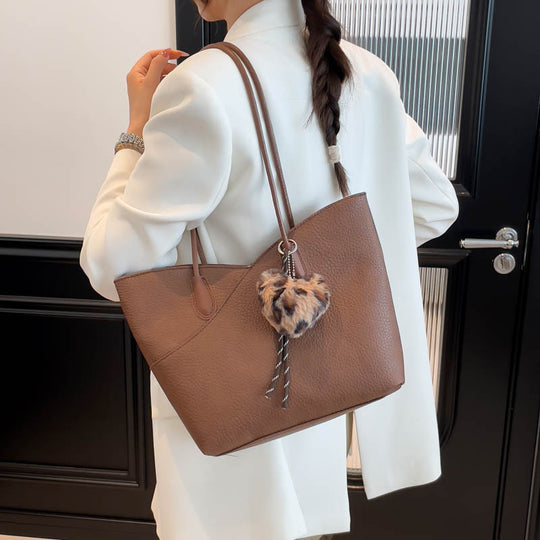 Damen elegante Lederhandtasche Nord Taschen