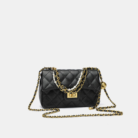 Damen Clutch-Tasche mit luxuriösem Kettenverzierung und bequemen Tragegriffen Nord Taschen