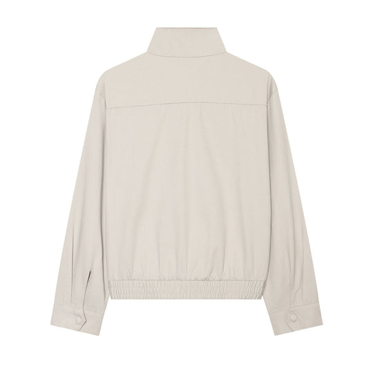 Damen Kurzblousonjacke mit Stehkragen und Utility‑Taschen Nord Taschen