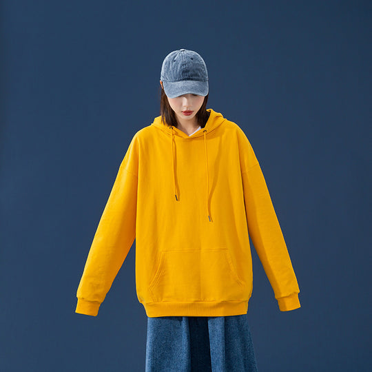 Damen Oversize-Kapuzenpullover mit Kängurutasche, tiefem Schulterfall und verstellbarer Kordel Nord Taschen