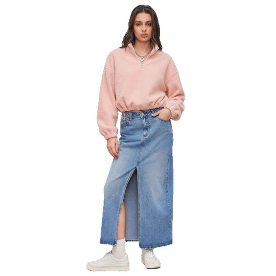 Damen Weiches und lässiges Sweatshirt Nord Taschen