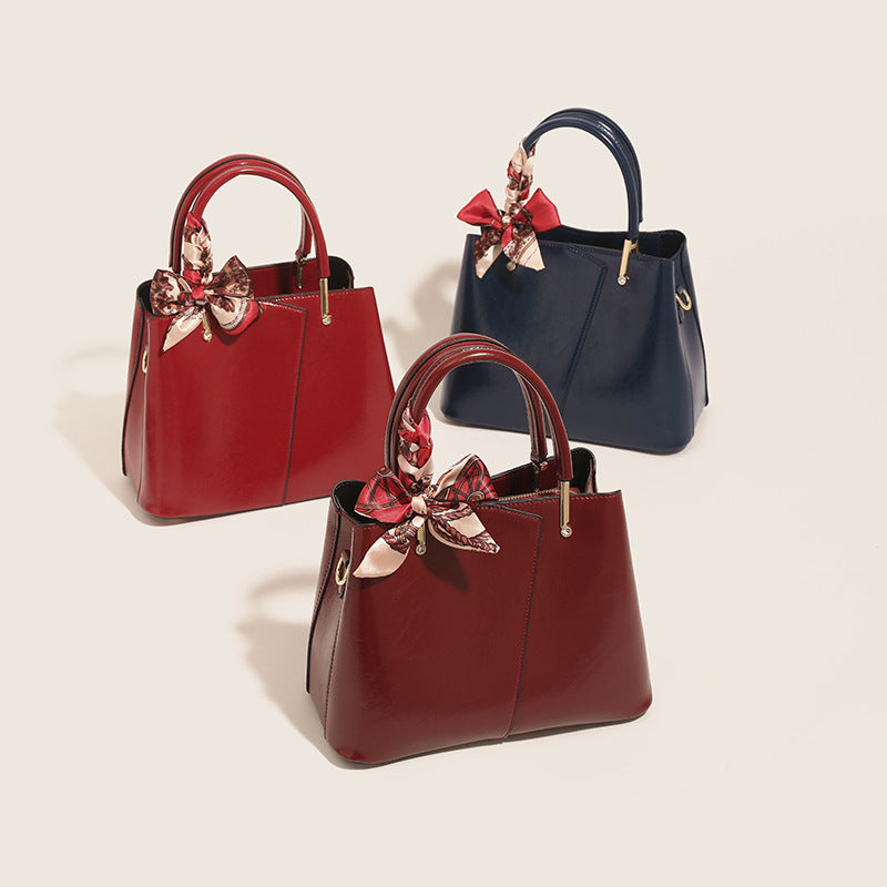Damen Handtasche mit verspieltem Schleifenakzent Nord Taschen