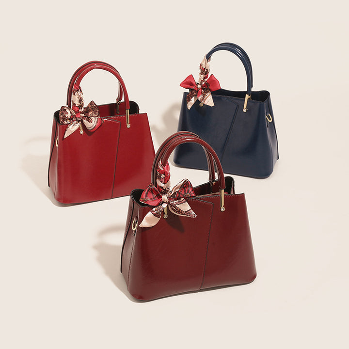 Damen Handtasche mit verspieltem Schleifenakzent Nord Taschen