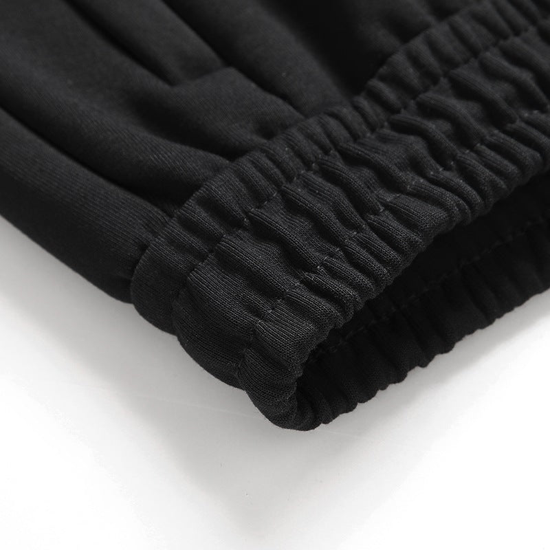 Herren Sportliche konisch zulaufende Jogginghose mit Elastbund, Kordelzug & Reißverschlusstaschen Nord Taschen