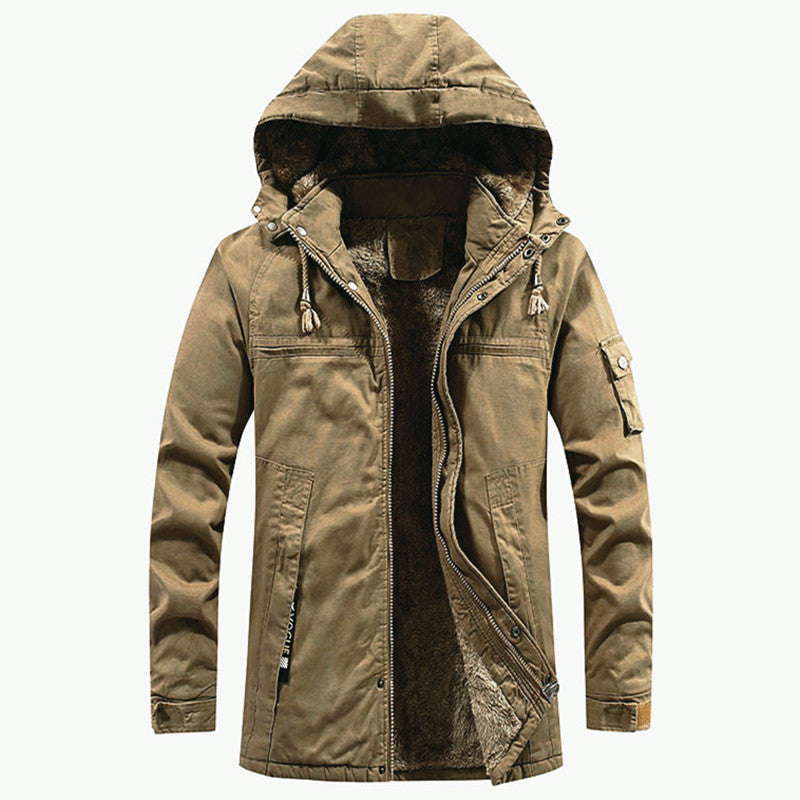 Herren Outdoor-Jacke mit Fleecefutter Nord Taschen
