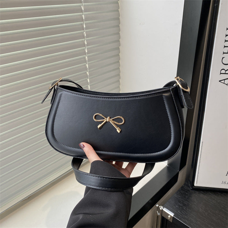 Damen elegante Handtasche mit Knotenverzierung Nord Taschen