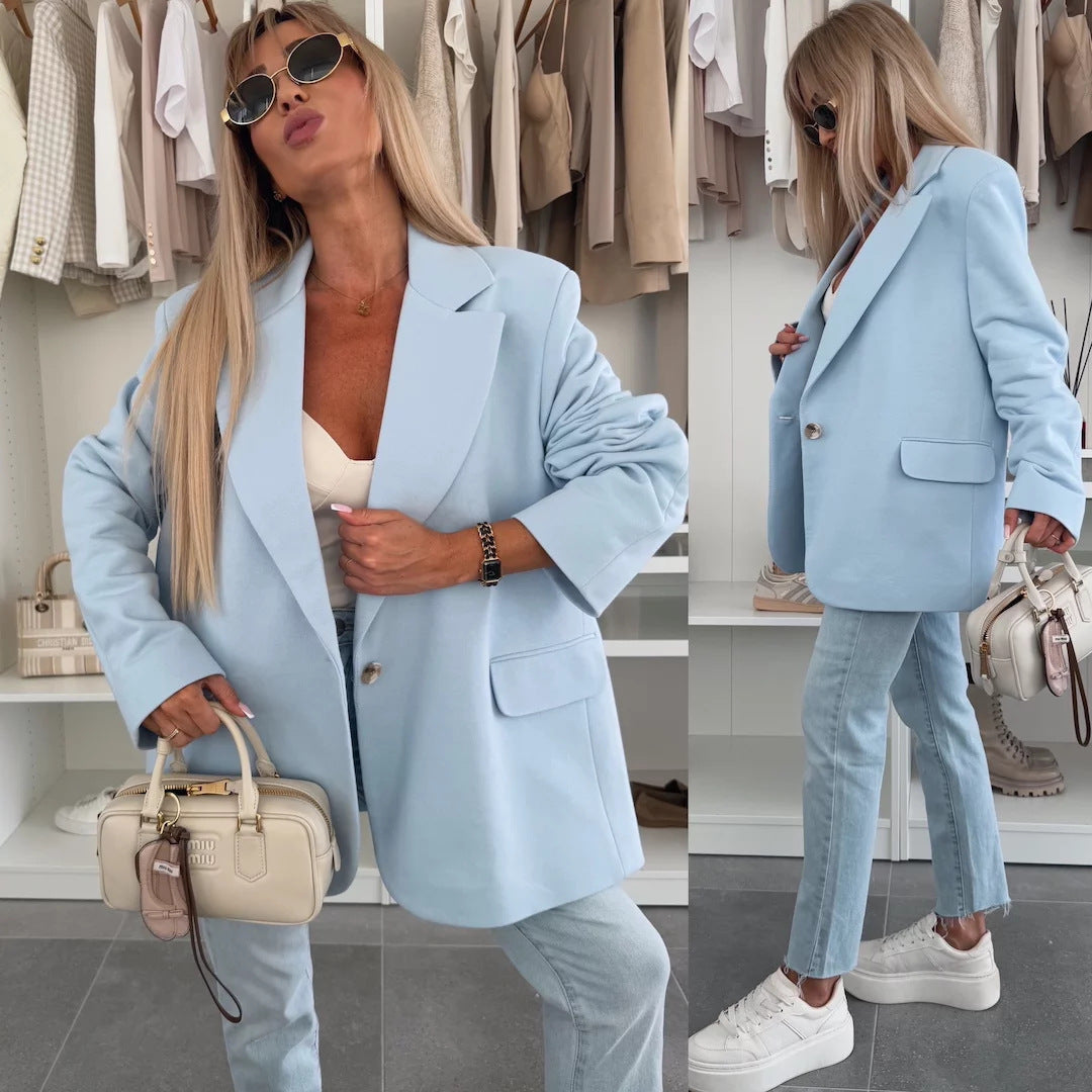 Damen lässiger Oversized Blazer
