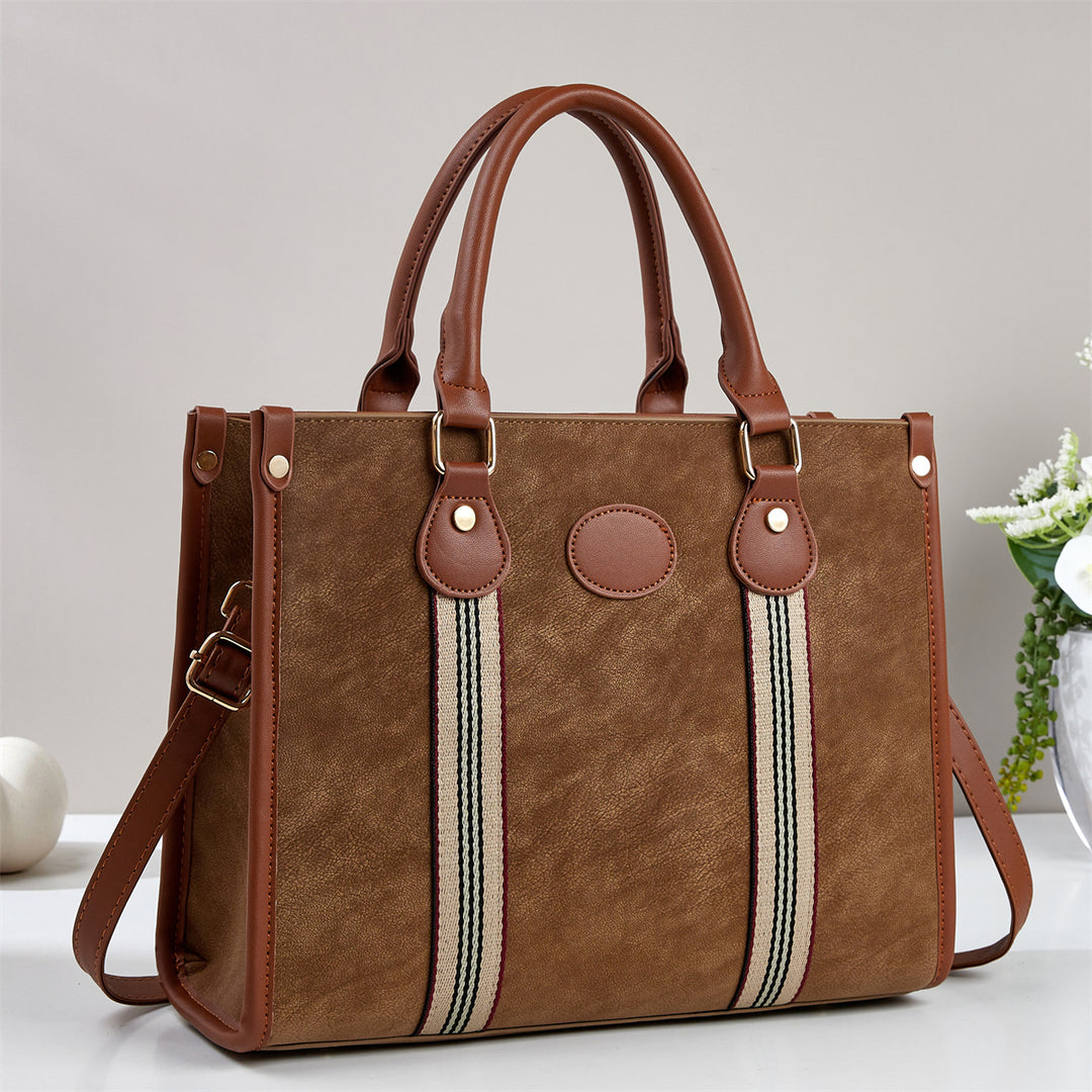 Damen elegante Handtasche im modernen Design mit praktischem Tragegurt Nord Taschen