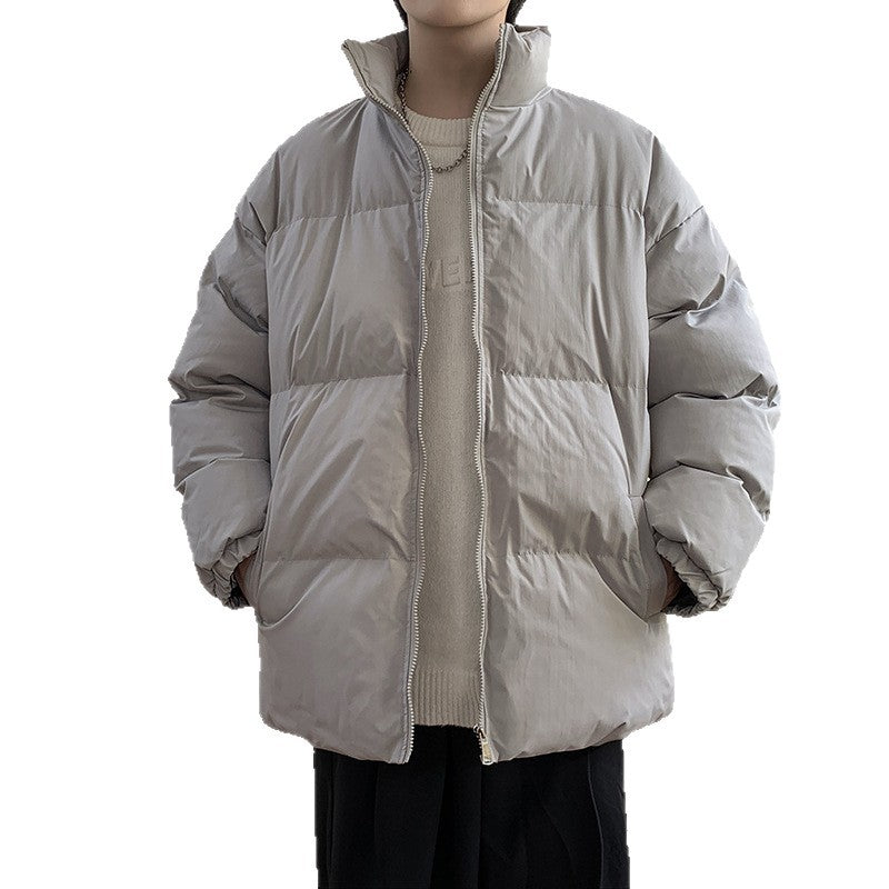 Unisex Oversize Steppjacke mit hohem Stehkragen und Thermofutter Nord Taschen