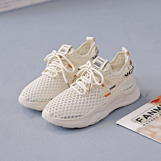 Damen Atmungsaktive Lauf-Sneaker mit Komfortsohle und rutschfester Profilsohle