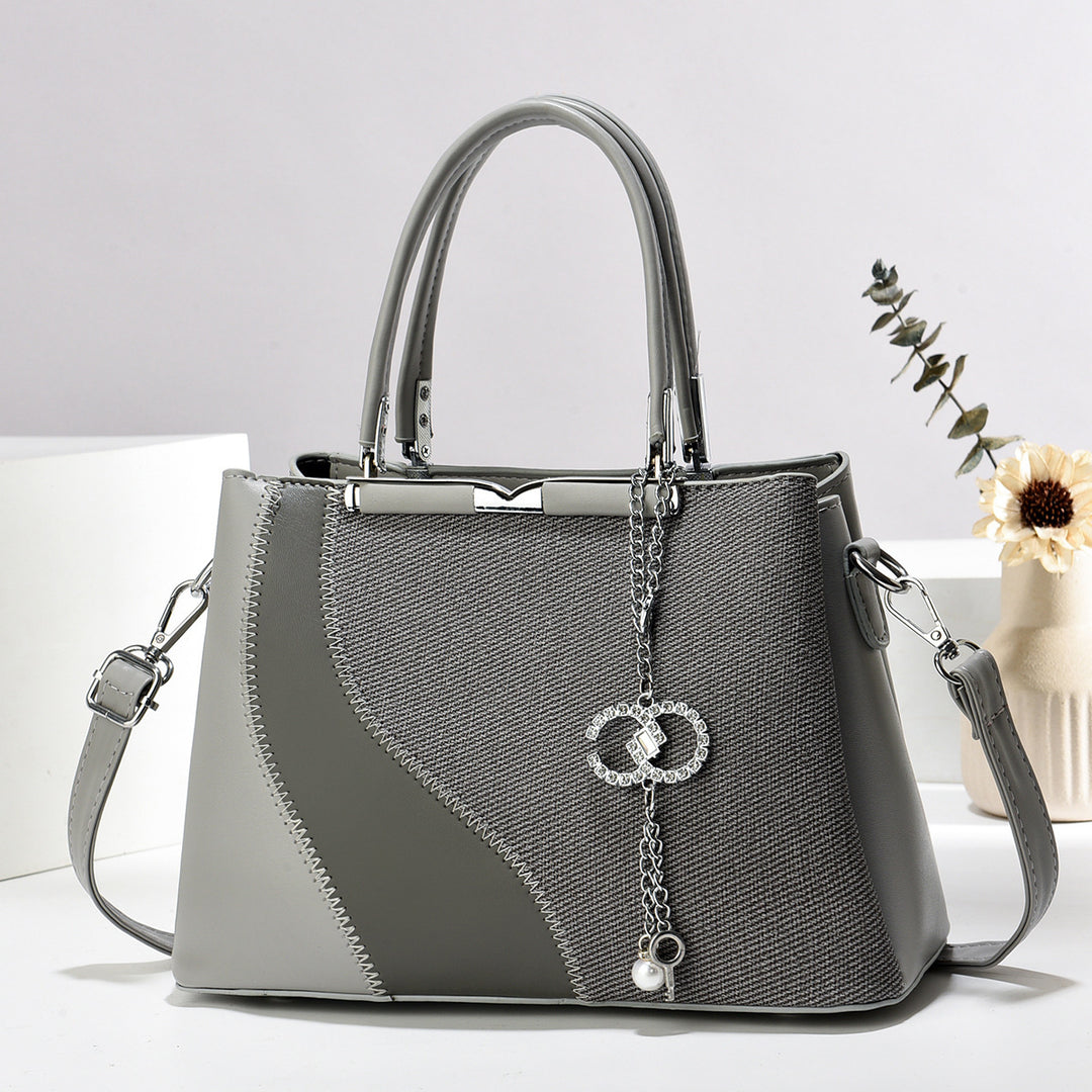 Damen Handtasche aus hochwertigem Kunstleder mit detailverliebtem Design und abnehmbarem Schulterriemen Nord Taschen