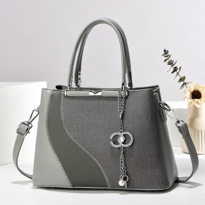 Damen Handtasche aus hochwertigem Kunstleder mit detailverliebtem Design und abnehmbarem Schulterriemen Nord Taschen