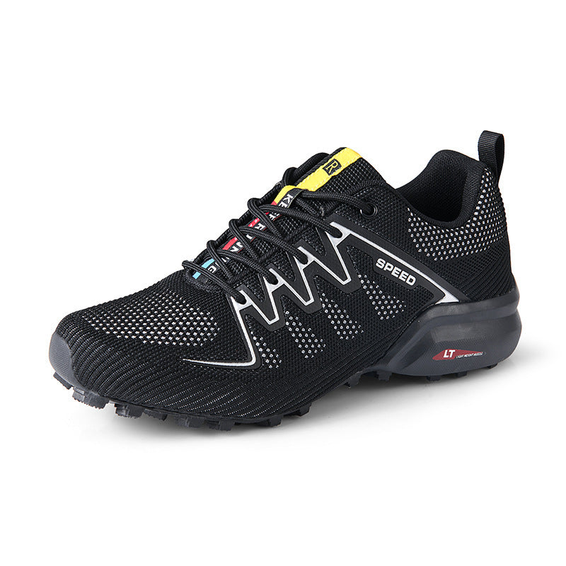 Damen Sportliche Trail-Laufschuhe mit atmungsaktiver Oberflächenstruktur und rutschfester Sohle