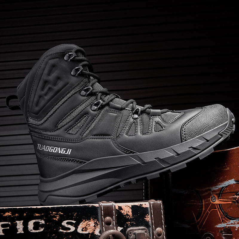 Damen Hochleistungs-Wanderstiefel mit wasserdichtem Obermaterial und rutschfester Sohle Nord Taschen