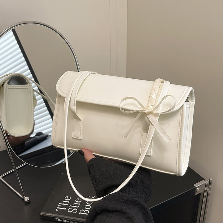 Damen elegante Umhängetasche mit schickem Knotenverschluss Nord Taschen