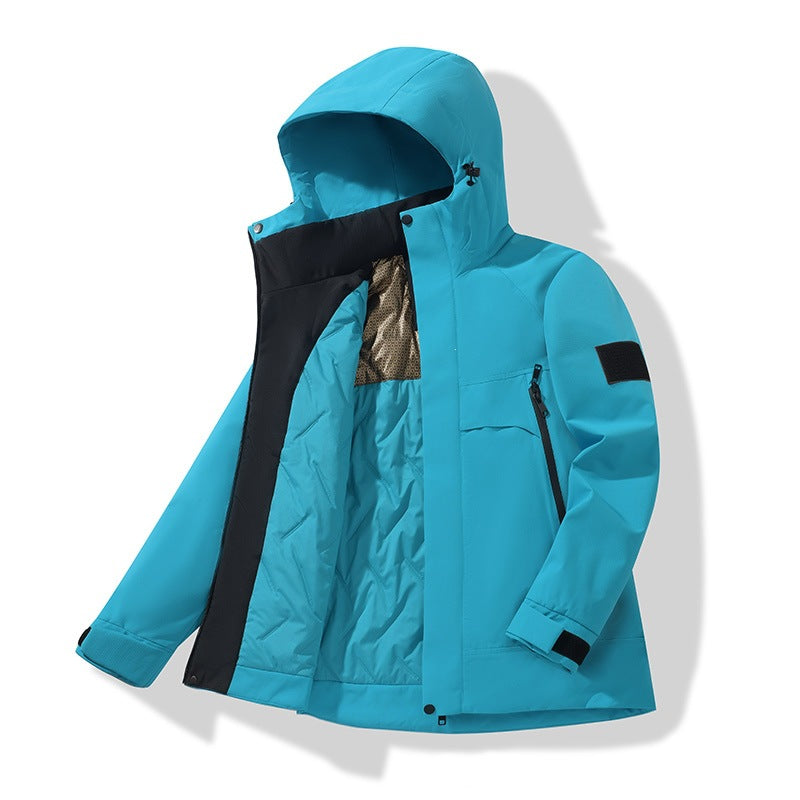 Unisex Isolierte Softshell-Parka mit abnehmbarer Kapuze und Thermofutter Nord Taschen