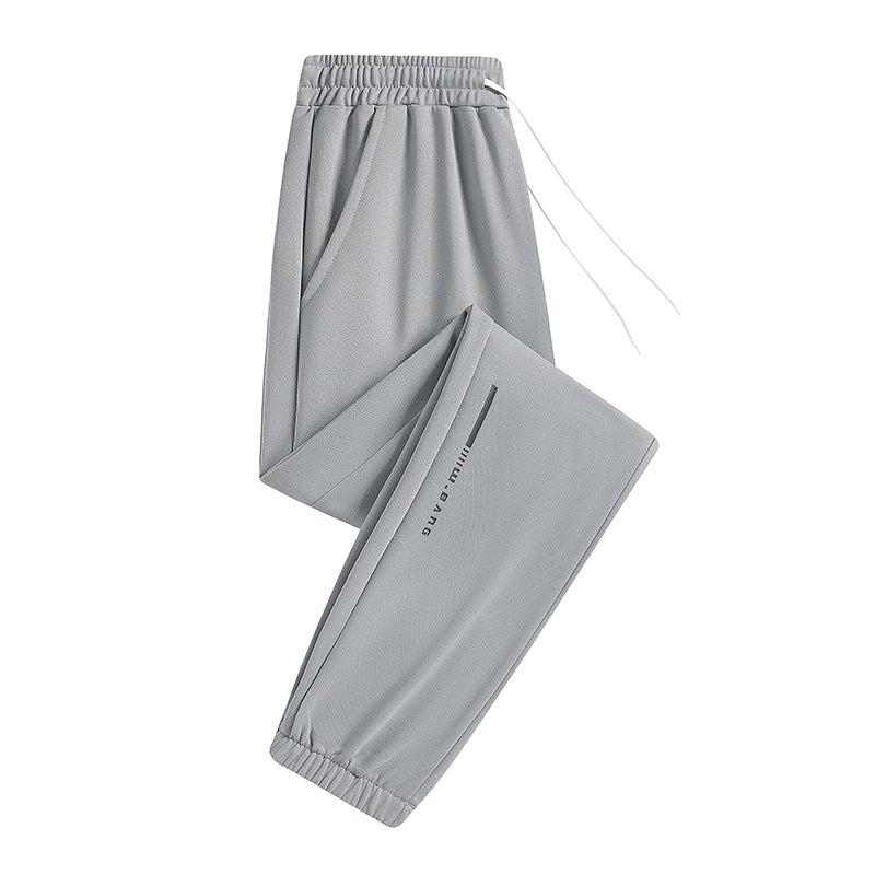 Herren Leichte atmungsaktive Tech-Jogginghose mit elastischem Bund, Kordelzug & Knöchelbündchen Nord Taschen