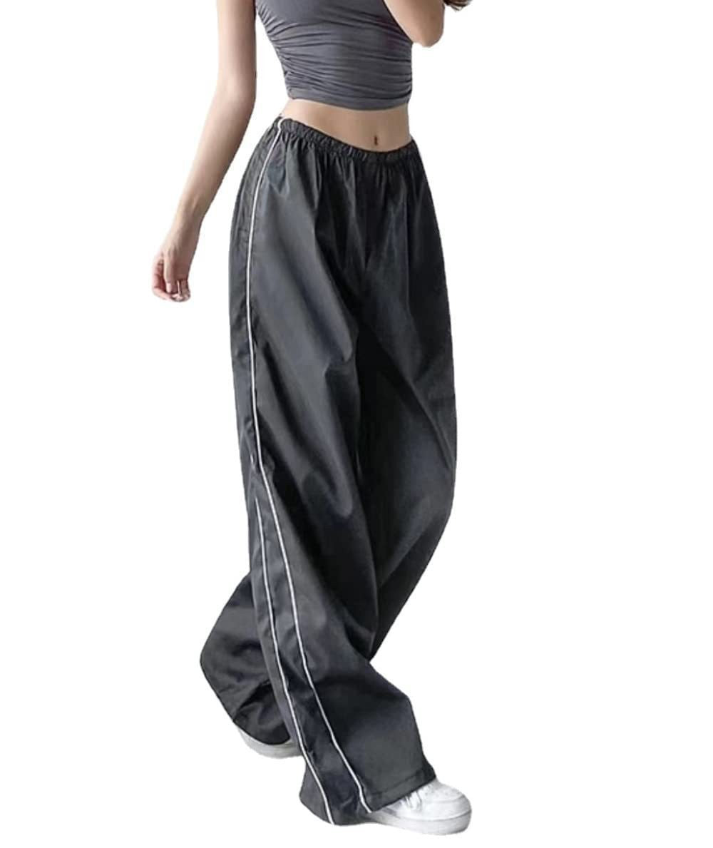 Damen Sportliche High-Waist Freizehhosen