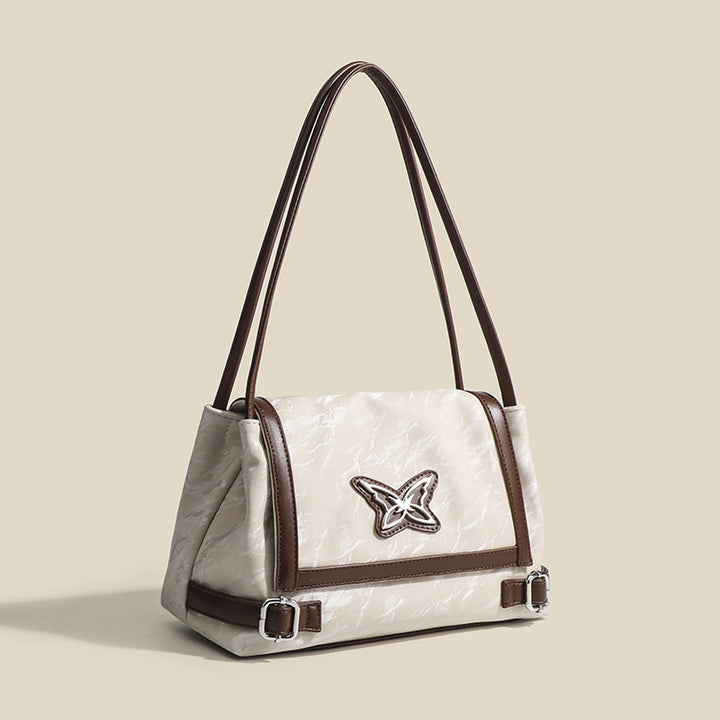 Damen Schultertasche mit elegantem Schmetterlingsmotiv und schickem Design Nord Taschen