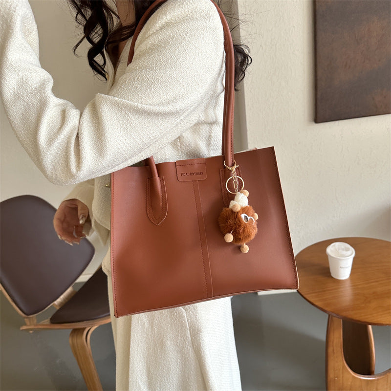 Damen Leder Schultertasche Nord Taschen