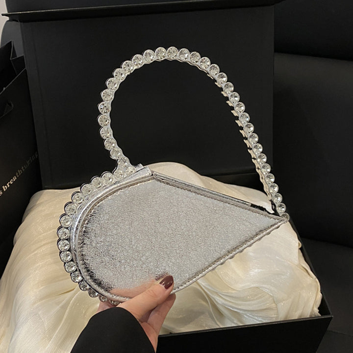 Damen Handtasche mit glitzerndem Kettenriemen Nord Taschen