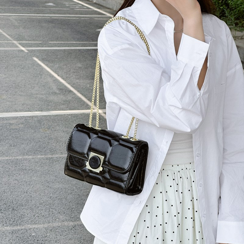 Damen elegante Handgelenktasche mit abgestimmtem Mini-Portemonnaie Nord Taschen