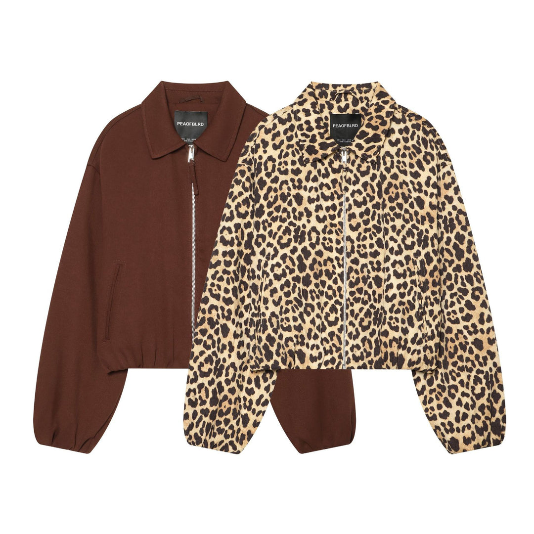 Damen 80+ Cropped Blousonjacke mit Hemdkragen, durchgehendem Reißverschluss und elastischem Saum Nord Taschen
