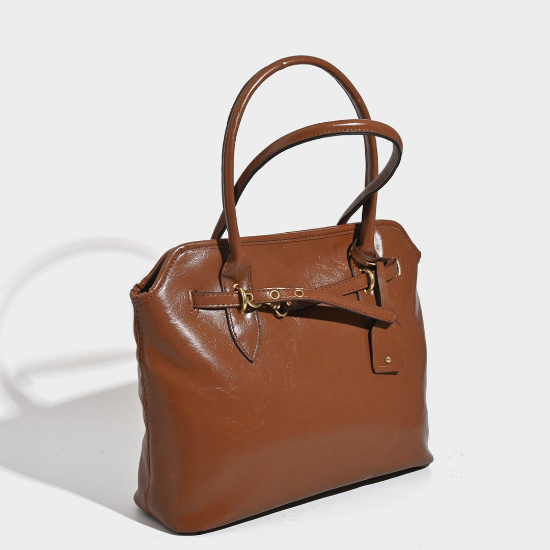 Damen elegante Henkeltasche mit edlen Details Nord Taschen
