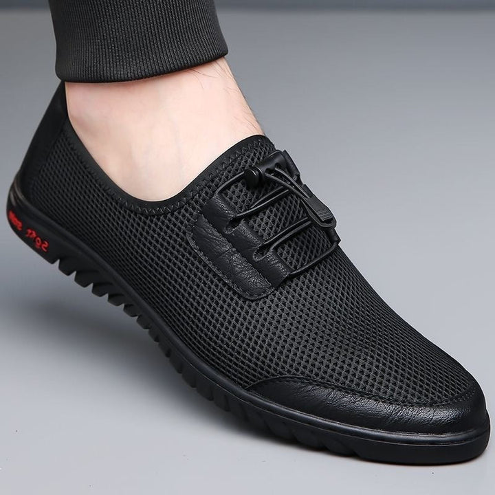 Herren Bequeme Mesh-Slipper mit elastischem Schnürsystem