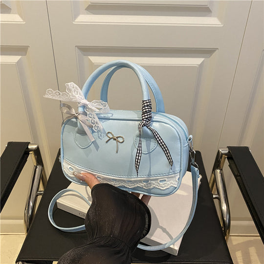 Damen Handtasche mit verspieltem Schleifendesign Nord Taschen