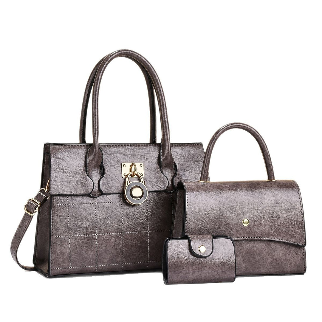 Damen elegante Handtasche mit praktischer Clutch Nord Taschen