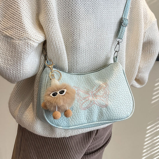 Damen Designer Handtasche mit ausgefallenem Schmetterlingsmotiv Nord Taschen