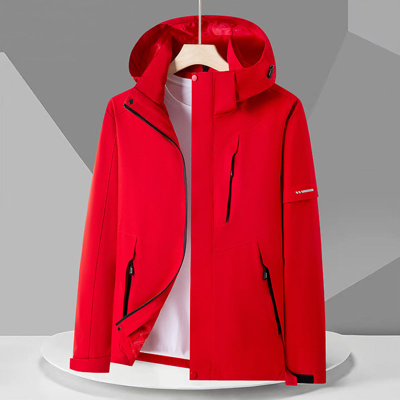 Damen Winddichte Funktionsjacke Nord Taschen