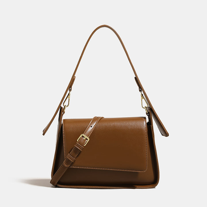 Damen Umhängetasche mit elegantem Klappverschluss und praktischem Innenraum Nord Taschen