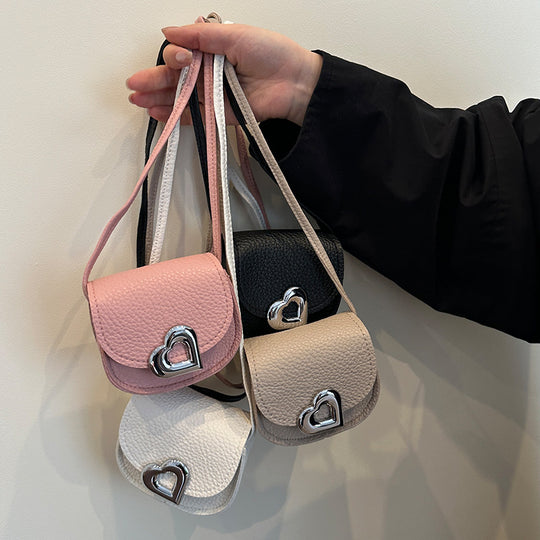Damen Mini-Rucksack mit herzförmigem Verschluss Nord Taschen
