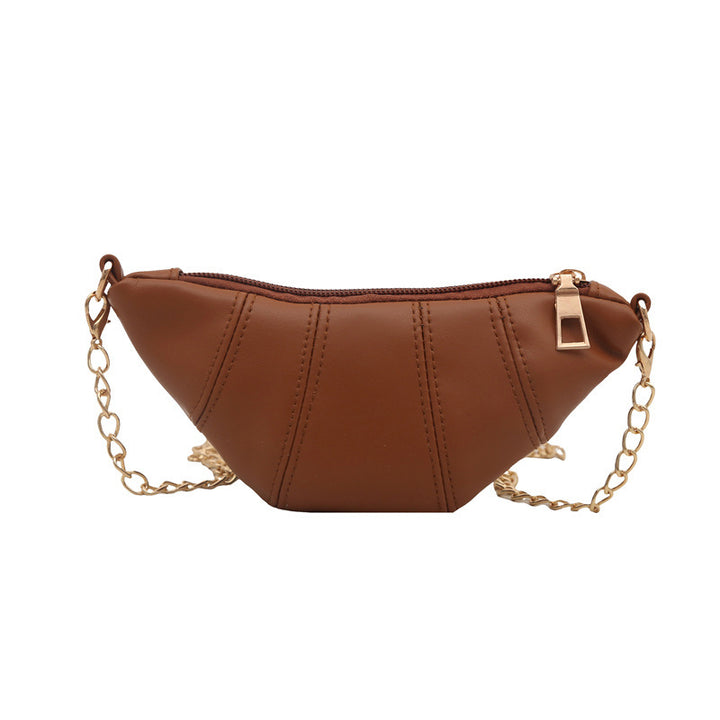 Damen elegante Umhängetasche mit stilvollem Kettenakzent Nord Taschen