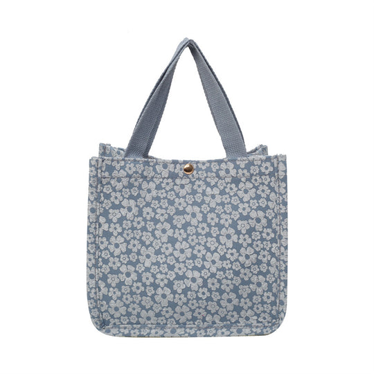 Damen Einkaufstasche aus strapazierfähigem Material mit floralem Design Nord Taschen