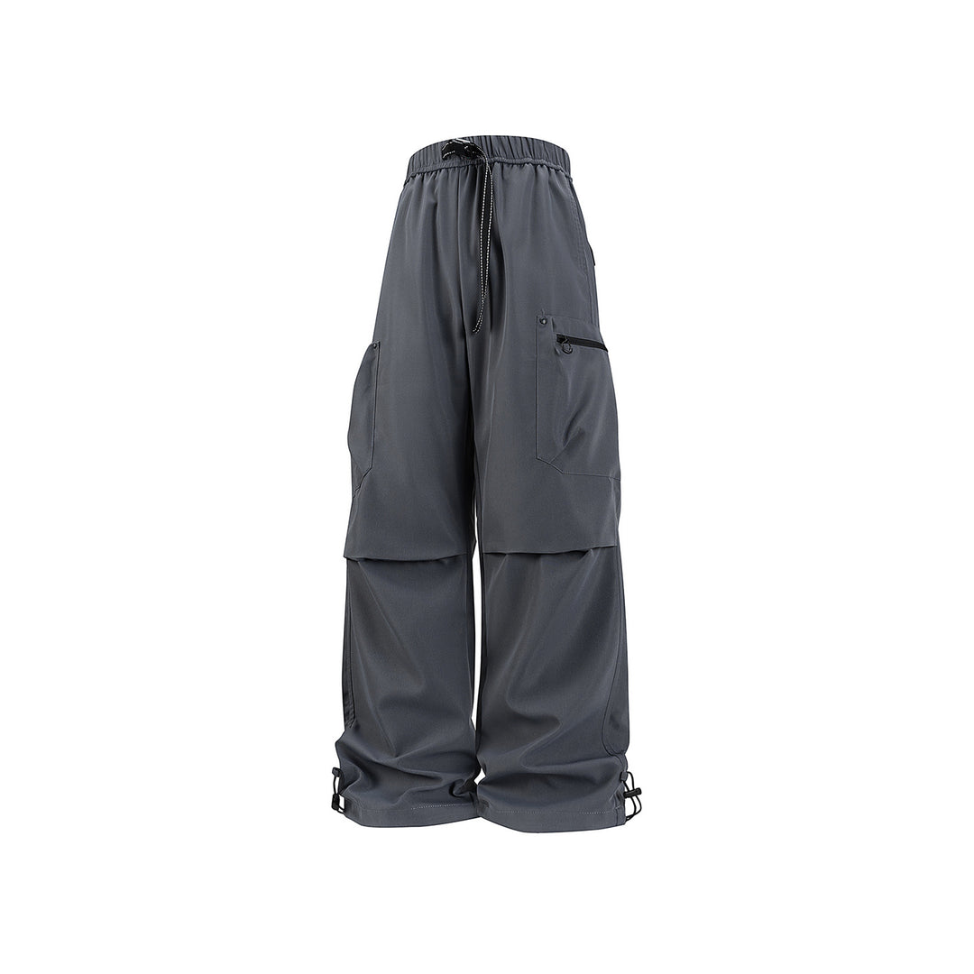 Damen Weite Technical-Cargo-Hose mit Tunnelzugbund, verstärkten Kniepartien und verstellbaren Beinabschlüssen Nord Taschen