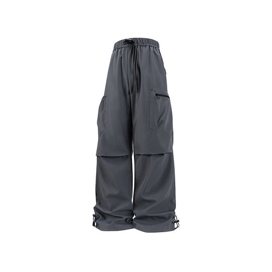 Damen Weite Technical-Cargo-Hose mit Tunnelzugbund, verstärkten Kniepartien und verstellbaren Beinabschlüssen Nord Taschen