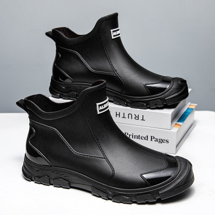 Herren Gummistiefel mit rutschfester Sohle und flexiblem Einstieg Nord Taschen