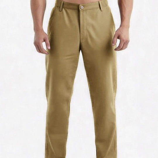 Herren Relaxed-Fit Loungehose in Chino‑Optik mit Komfortbund Nord Taschen