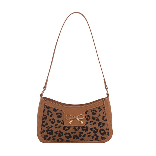 Damen Umhängetasche mit Leopardenmuster und elegantem Kettenriemen Nord Taschen