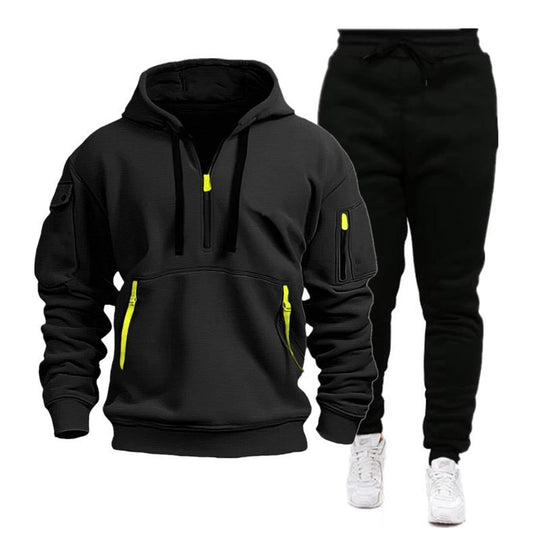 Herren Funktions-Hoodie & Jogginghose Set