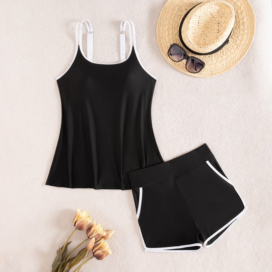 DamenSportliches Tankini-Set mit praktischen Shorts und verstellbaren Trägern Nord Taschen