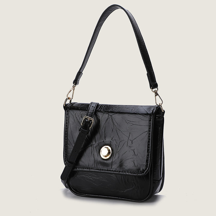 Damen Umhängetasche mit luxuriösem Kettenakzent und praktischem Faltendesign Nord Taschen
